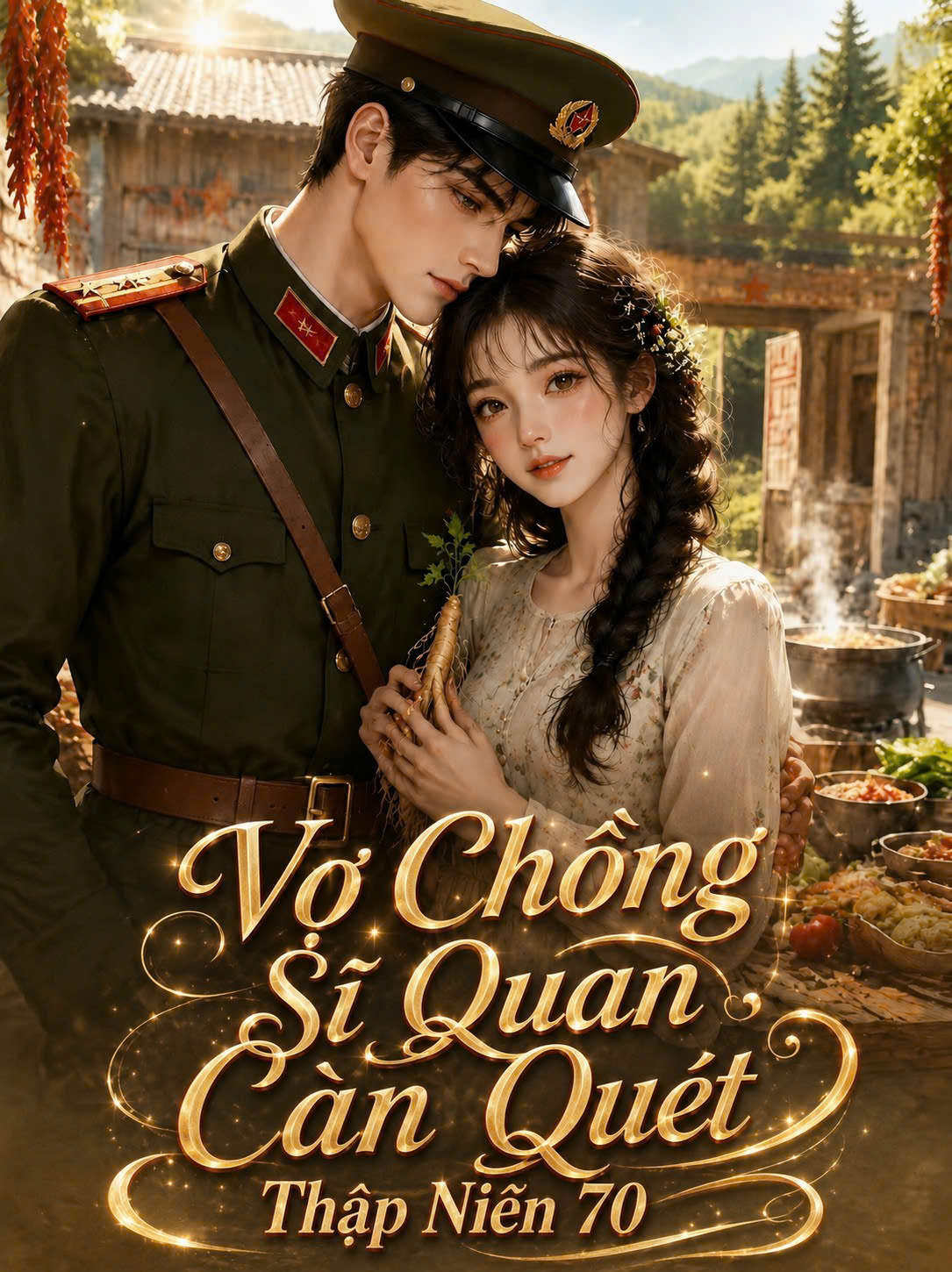 Bìa truyện Anh Đào Hố Em Lấp Đất! Vợ Chồng Sĩ Quan Càn Quét Thập Niên 70