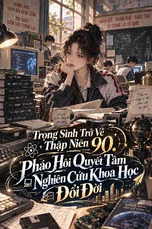 Bìa truyện Trọng Sinh Trở Về Thập Niên 90: Pháo Hôi Quyết Tâm Nghiên Cứu Khoa Học Đổi Đời